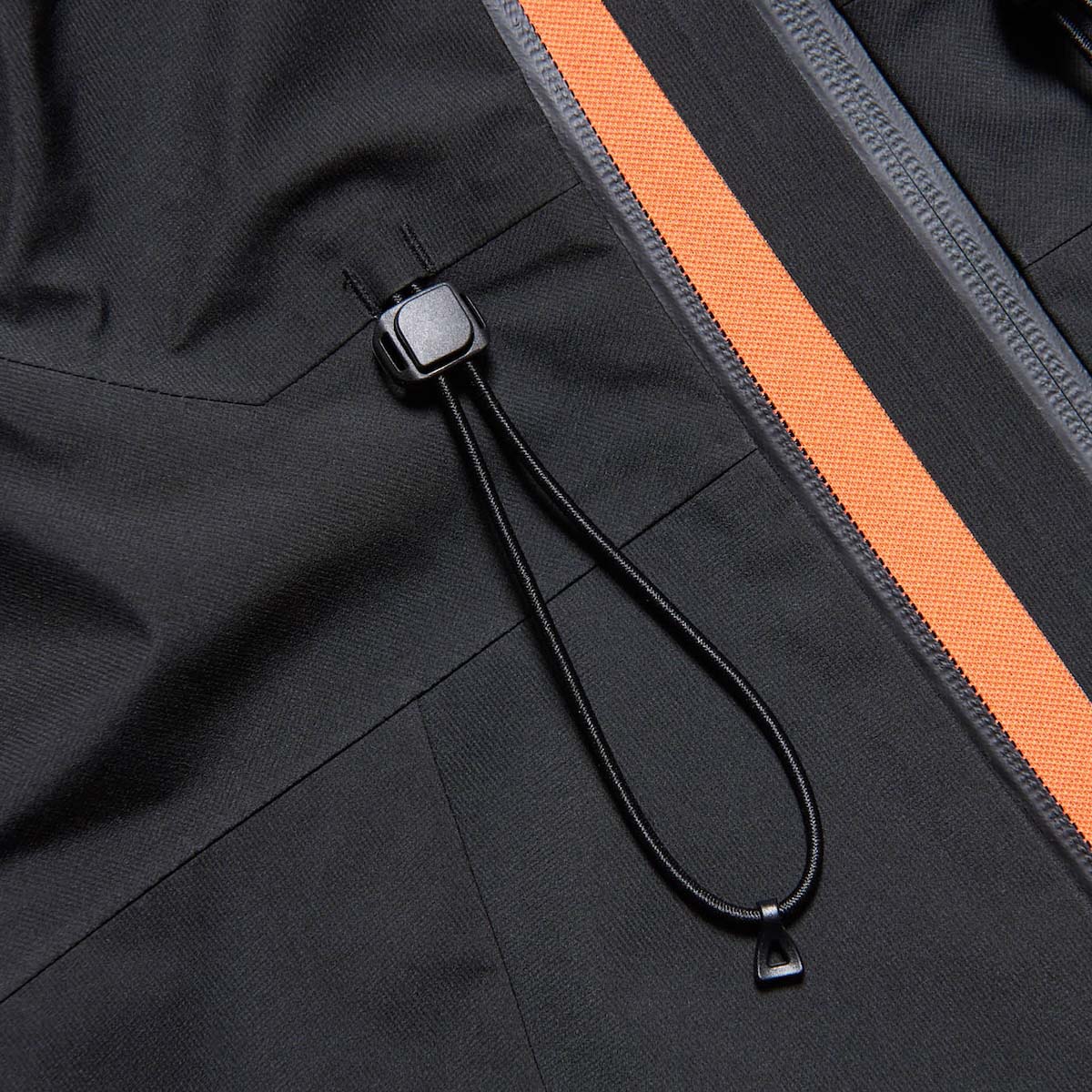 SOPHNET.  / 3-LAYER RIPSTOP MOUNTAIN JACKET (Black) ドローコード